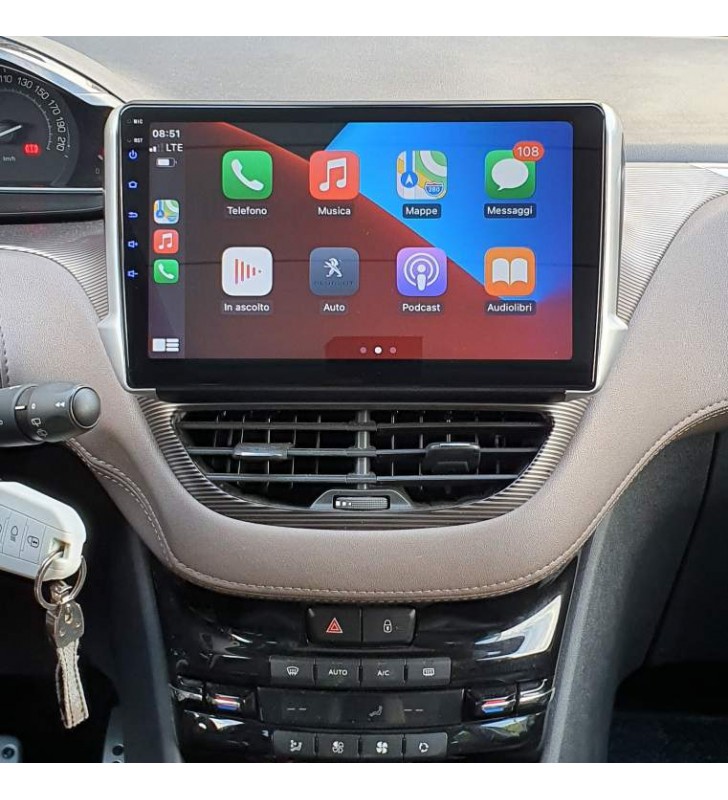 ANDROID autoradio navigatore per Peugeot 208 Peugeot 2008 2012