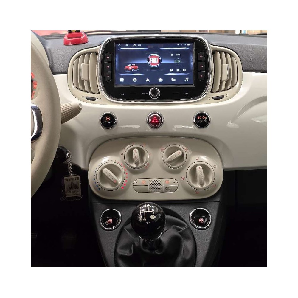 Android Apple Car Fiat 500