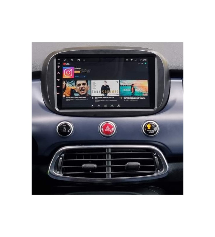 Android Apple Car Fiat 500X